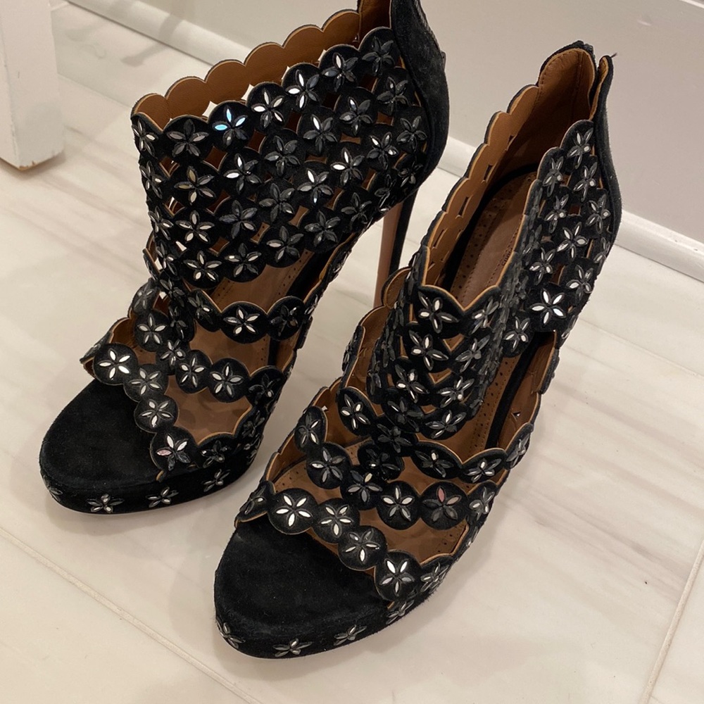 Alaina mirrored 4” size 40 shoe
